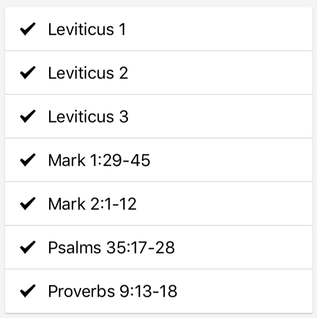 Why Leviticus? – February 16th – #FIRST15